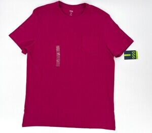 DSG Shirt Mens Medium Wild Berry Classice Tee Short Sleeve Crew Neck T-Shirt